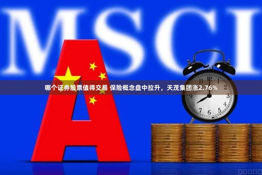 哪个证券股票值得交易 保险概念盘中拉升，天茂集团涨2.76%