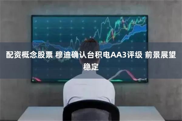 配资概念股票 穆迪确认台积电AA3评级 前景展望稳定