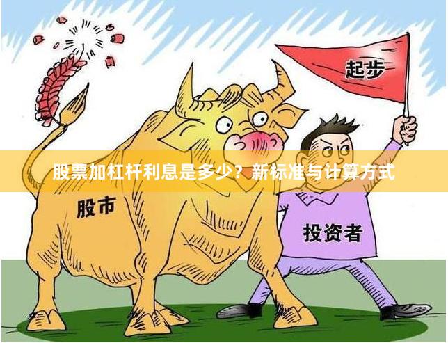 股票加杠杆利息是多少？新标准与计算方式